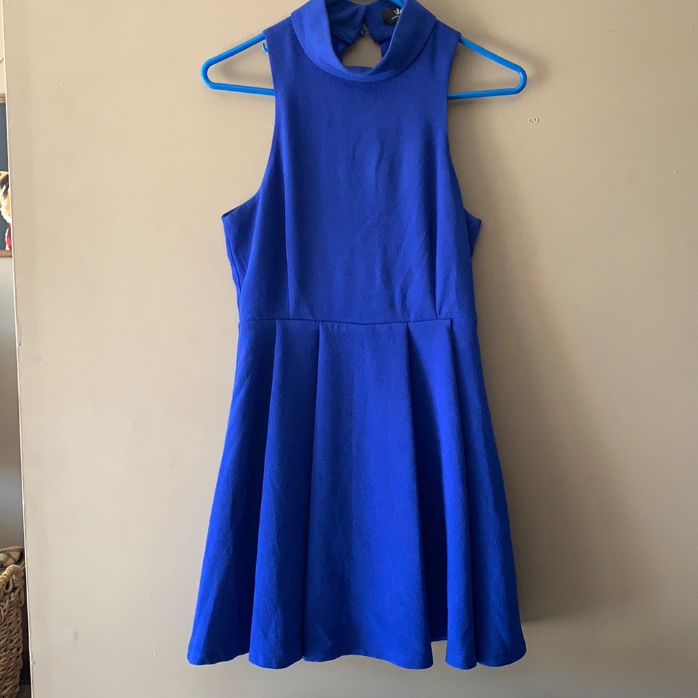 Blue "Skater" Formal Dress